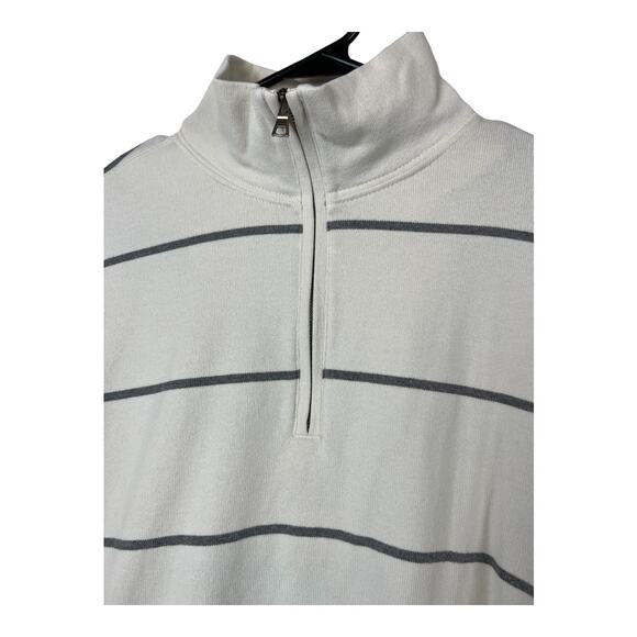 Banana Republic Mens Half Zip Sweater Pullover Sz M - Picture 2 of 5